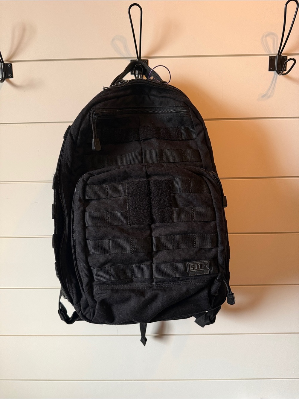 5.11 Tactical Black Tactical Backpack with MOLLE Webbing